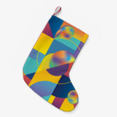 Creative Geometric: Abstract  Hoesje. Kleine Kerstsok (Voorkant (Hangend))