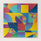 Creative Geometric: Abstract  Hoesje. Legpuzzel (Horizontaal)