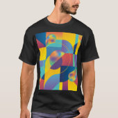 Creative Geometric: Abstract  Hoesje. T-shirt (Voorkant)