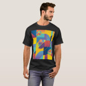 Creative Geometric: Abstract  Hoesje. T-shirt (Voorkant volledig)