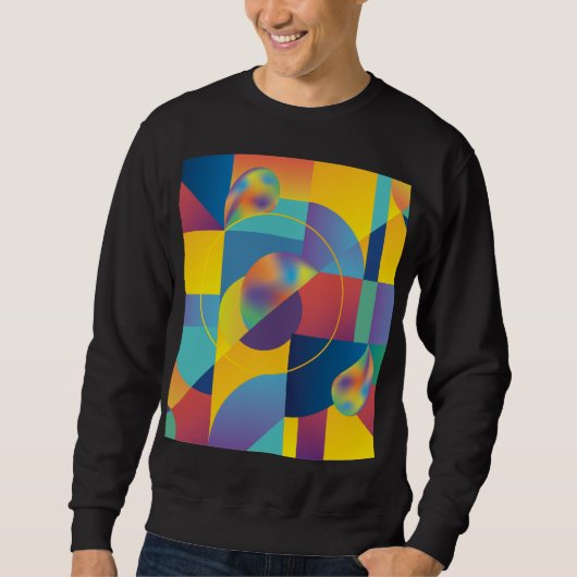 Creative Geometric: Abstract Hoesje. Trui (Voorkant)