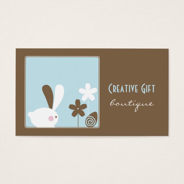 Creative Gift Boutique Visitekaartje (Voorkant)