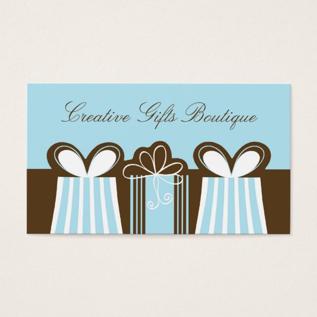 Creative Gifts Shop Visitekaartje (Voorkant)