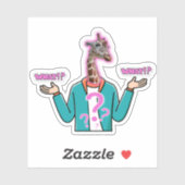 Creative Giraffe-Sticker Sticker (Vel)