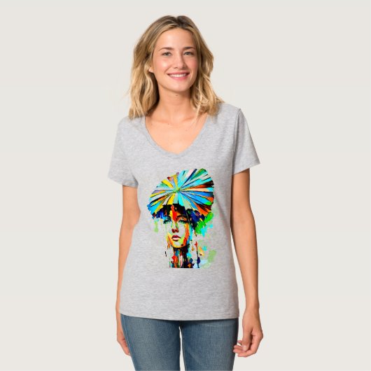 Creative Girl T-shirt (Voorkant volledig)