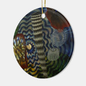 Creative Glass Bgloeien Keramisch Ornament (Links)