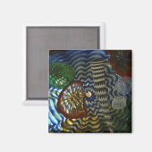 Creative Glass Bgloeien Magneet (Voorkant / Achterkant)