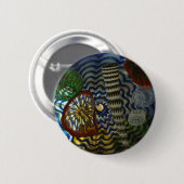 Creative Glass Bgloeien Ronde Button 5,7 Cm (Voorkant /achterkant)