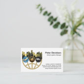 Creative Global City Lijst Logistics Visitekaartje (Staand voorkant)