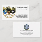 Creative Global City Lijst Logistics Visitekaartje (Voorkant / Achterkant)