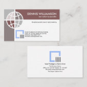 Creative Global Connections SEO-technologie Visitekaartje (Voorkant / Achterkant)