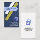 Creative Global Crisscross links CEO stichter Visitekaartje (Voorkant / Achterkant)