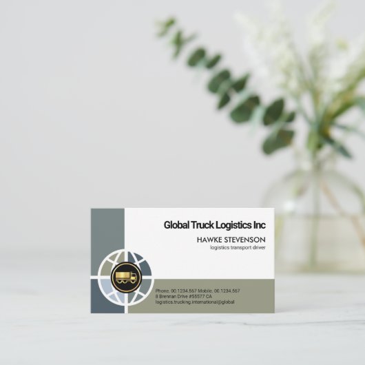 Creative Global Lines Import Export Visitekaartje (Staand voorkant)