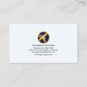 Creative Global Logistics Quadrant Account Manager Visitekaartje (Achterkant)