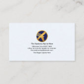 Creative Global Logistics Quadrant Import Export Visitekaartje (Achterkant)