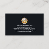 Creative Gold-dakbedekking Visitekaartje (Achterkant)