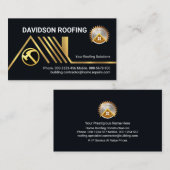 Creative Gold-dakbedekking Visitekaartje (Voorkant / Achterkant)