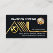 Creative Gold-dakbedekking Visitekaartje (Voorkant)