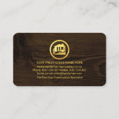 Creative Gold Handyman Tools Building Visitekaartje (Achterkant)