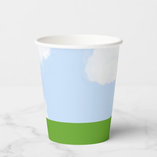 Creative Golf Party Papieren Bekers (Achterkant)