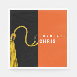 Creative Graduation Party Congrats Napkins Servet