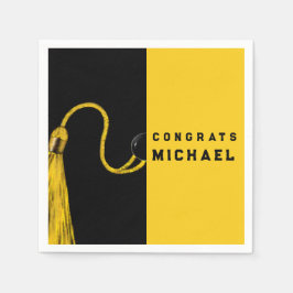 Creative Graduation Party Congrats Napkins Servet