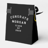 Creative Graduation Party Favor Box Bedankdoosjes (Achterkant)