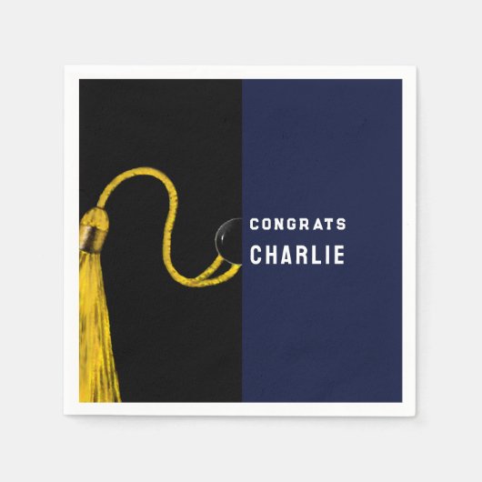 Creative Graduation Party Paper Servet (Voorkant)