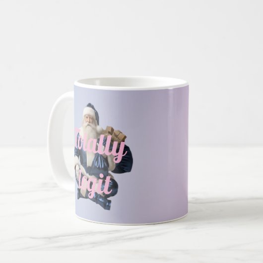 Creative Graphic Winter Holiday Mug – Unique Cozy  Koffiemok (Voorkant links)