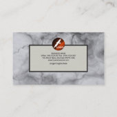 Creative Grey Stone Wall Visitekaartje (Achterkant)