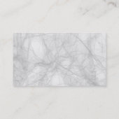 Creative Grey Trendy Stijlvolle Consultant Manager Visitekaartje (Achterkant)