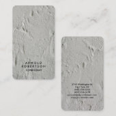 Creative Grey Wall Modern Elegant Visitekaartje (Voorkant / Achterkant)