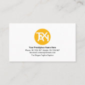 Creative Hallo Language Greetings Taxi Driver Visitekaartje (Achterkant)