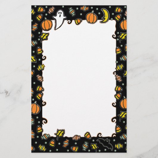 Creative Halloween Briefpapier (Achterkant)