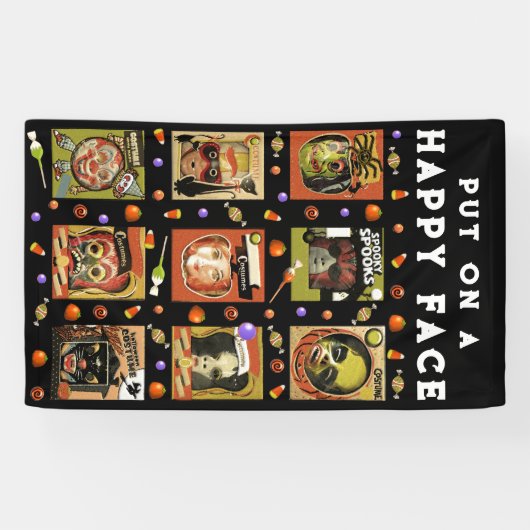 Creative Halloween  decor Spandoek (Horizontaal)