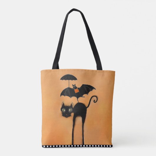 Creative Halloween Tote Bag (Achterkant)