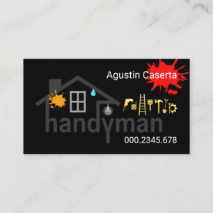 Creative Handyman Home Building Visitekaartje