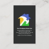 Creative Handyman Home Roof Windows Visitekaartje (Achterkant)