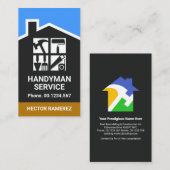Creative Handyman Home Roof Windows Visitekaartje (Voorkant / Achterkant)