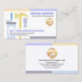 Creative Handyman Tools Handyman Construction Visitekaartje (Voorkant / Achterkant)