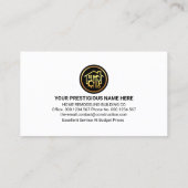 Creative Handyman Tools Lagen Visitekaartje (Achterkant)