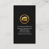 Creative Handyman Tools Roofing Visitekaartje (Achterkant)