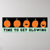 Creative Happy Halloween-Poster Poster (Voorkant)