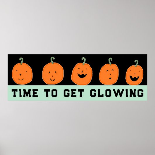 Creative Happy Halloween-Poster Poster (Voorkant)