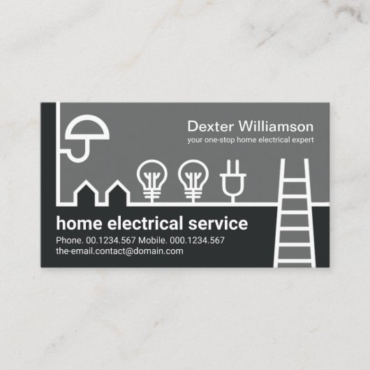 Creative Home Electrical WBedrading Border Electri Visitekaartje (Voorkant)