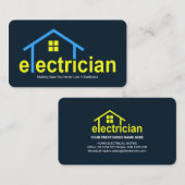 Creative Home Electricia-service Visitekaartje (Voorkant / Achterkant)