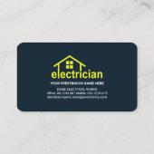Creative Home Electricia-service Visitekaartje (Achterkant)