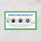 Creative Home Handyman Tools Circuit Wiring Visitekaartje (Voorkant)