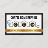 Creative Home Handyman Tools Circuit Wiring Visitekaartje (Voorkant)
