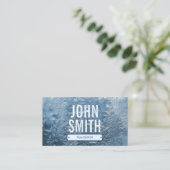 Creative Ice Age Frozen Film Editor Visitekaartje (Staand voorkant)